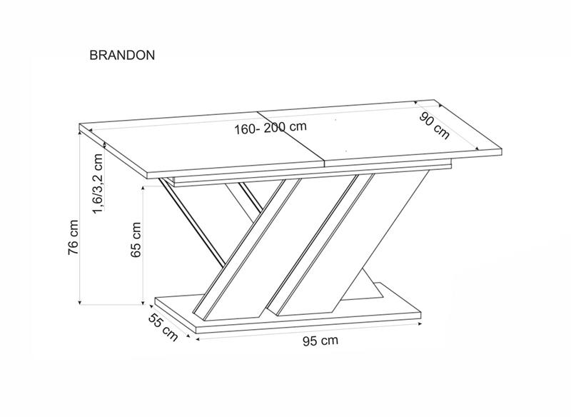 brandon méretek